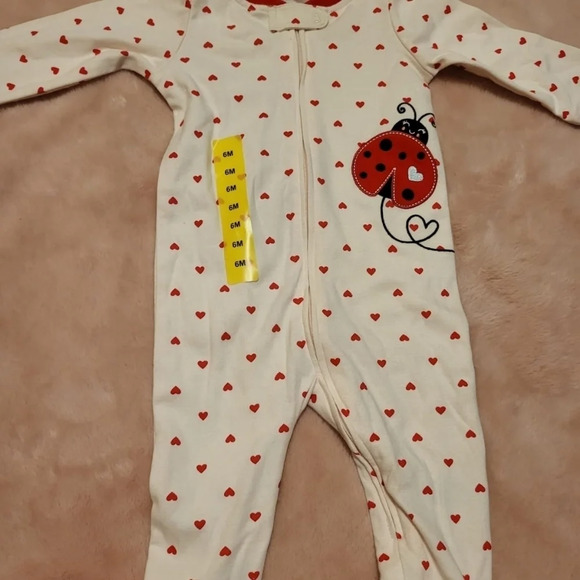 KOALA BABY Baby Girls 1 Piece Sleep and Play 6 months old new w tags - Picture 7 of 8